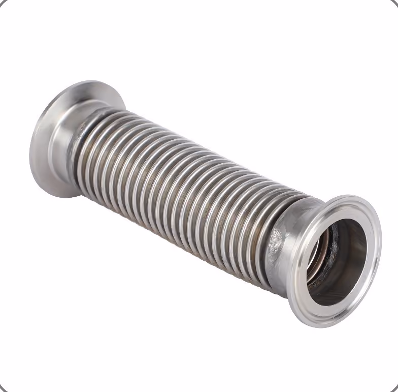SS Tri-Clamp Corrugated Hose — FerruleX stainless steel fittings
