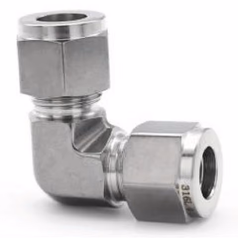 Forged Compression Elbow — FerruleX stainless steel fittings