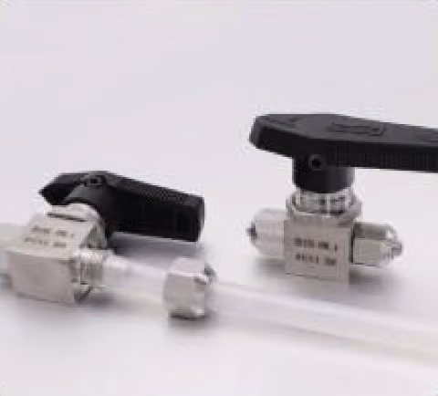 Straight Quick-Screw Ball Valve — FerruleX stainless steel fittings