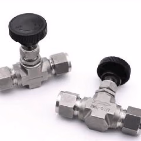 Forged Compression Needle Valve — FerruleX stainless steel fittings