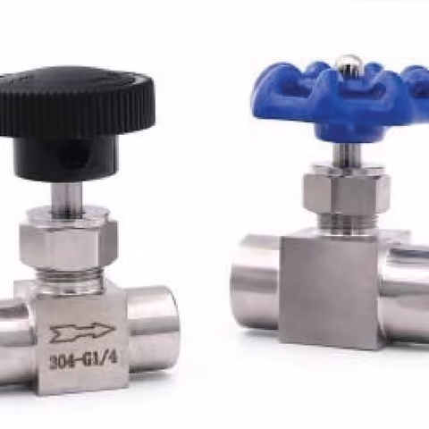 Straight Female Needle Valve — FerruleX stainless steel fittings