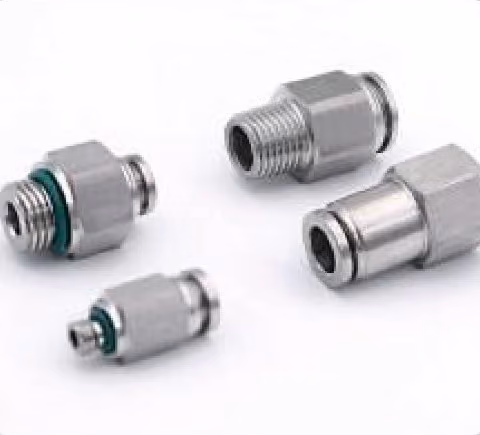 Push-to-Connect Straight Fitting — FerruleX stainless steel fittings
