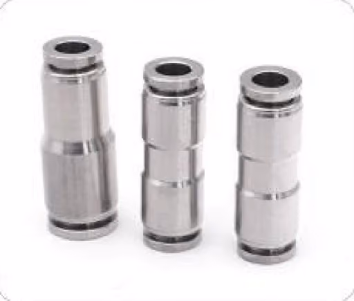 Push-to-Connect Straight Union — FerruleX stainless steel fittings