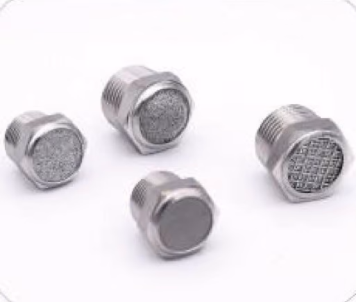 Pneumatic Silencer — FerruleX stainless steel fittings