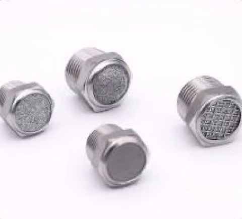 Pneumatic Silencer — FerruleX stainless steel fittings