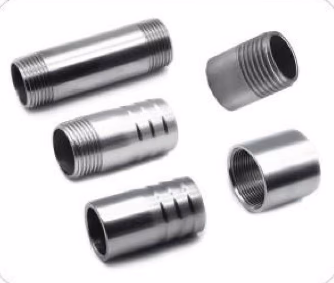 Investment Cast Round Straight Fitting — FerruleX stainless steel fittings