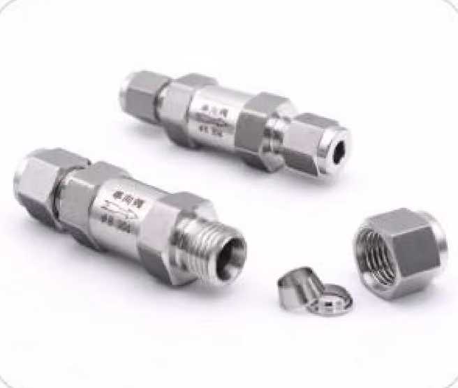 Compression Check Valve — FerruleX stainless steel fittings