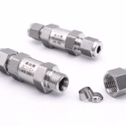 Compression Check Valve — FerruleX stainless steel fittings