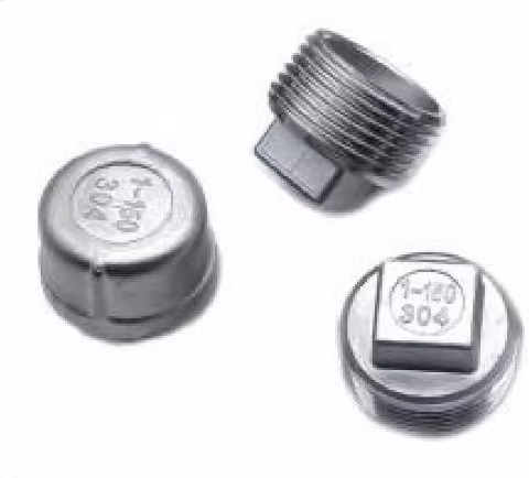 Investment Cast Cap — FerruleX stainless steel fittings